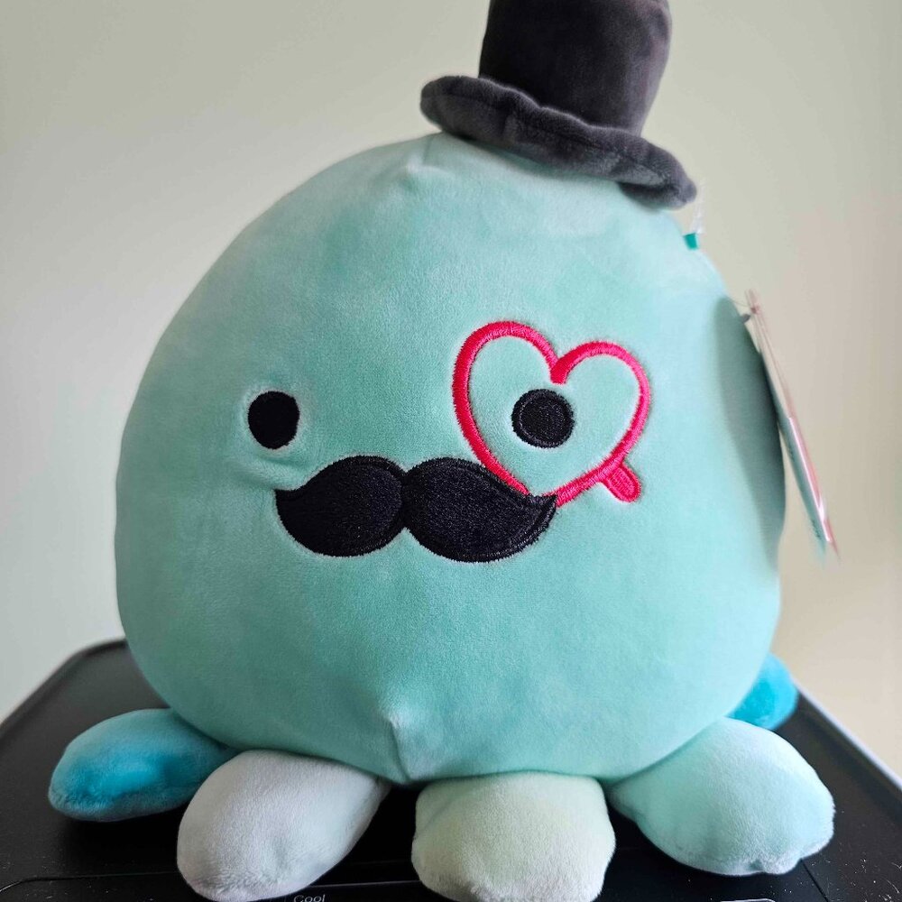 NWT 8" Eiko the teal octopus Squishmallow